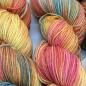 Preview: Sockenwolle 4-fach 100g - Blumenbeet