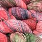 Preview: Sockenwolle 4-fach 100g - Rote Rosen