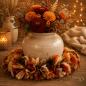 Preview: Herbstkranz aus finnischenm Papiergarn
