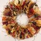 Preview: Herbstkranz aus finnischenm Papiergarn