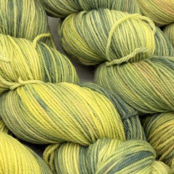 Preview: Sockenwolle Merino hightwist handgefärbt