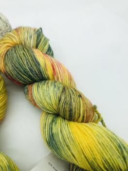Aktiv Bamboo Superfine 400 - 100g - gelb-grün-rot