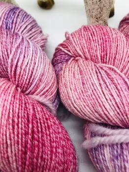 Merino-Cotton-Silk handgefärbt