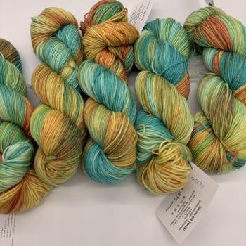 Merino-Tencel handgefärbt