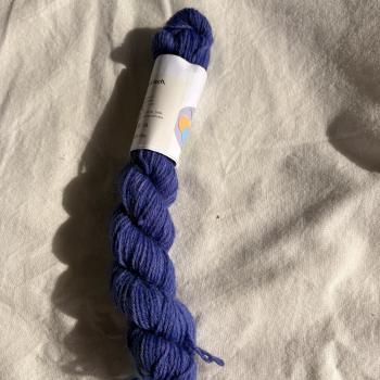 Sockenwolle handgefärbt