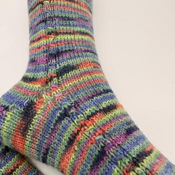 handgestrickte Socken
