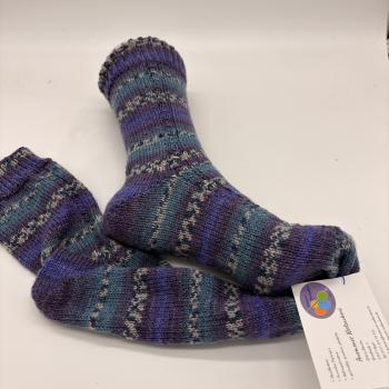 handgestrickte Socken