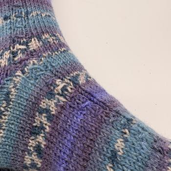 handgestrickte Socken