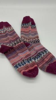 handgestrickte Socken