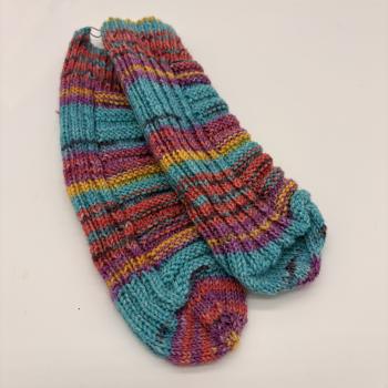 handgestrickte Socken