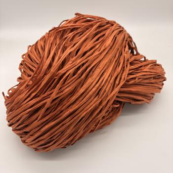 Papierbast terracotta
