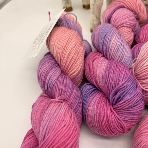 Sockenwolle 4-fach 100g - Pink Lady