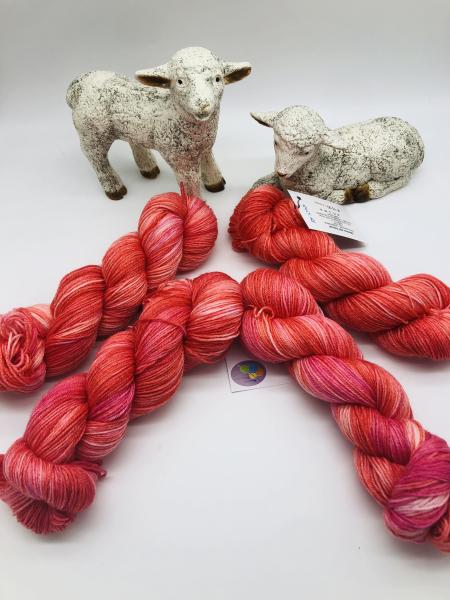 Merino-Tencel handgefärbt