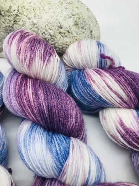 Aktiv Bamboo Superfine 400 - 100g - hellgrün-lila-braun