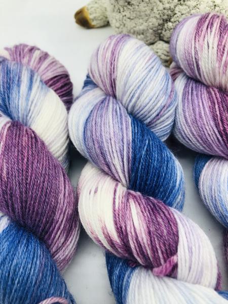 Aktiv Bamboo Superfine 400 - 100g - hellgrün-lila-braun