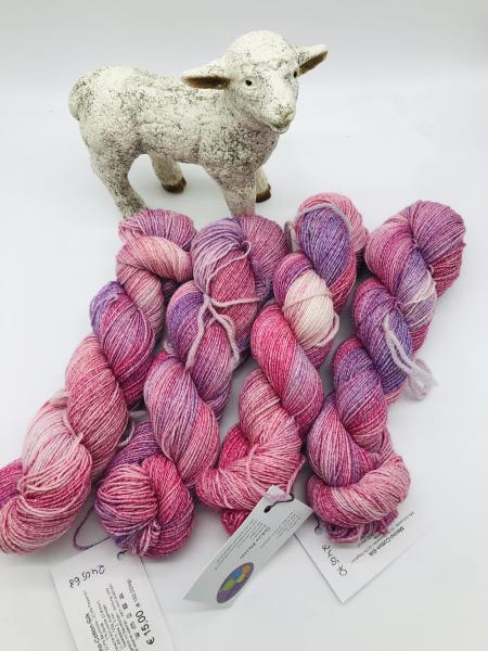Merino-Cotton-Silk handgefärbt