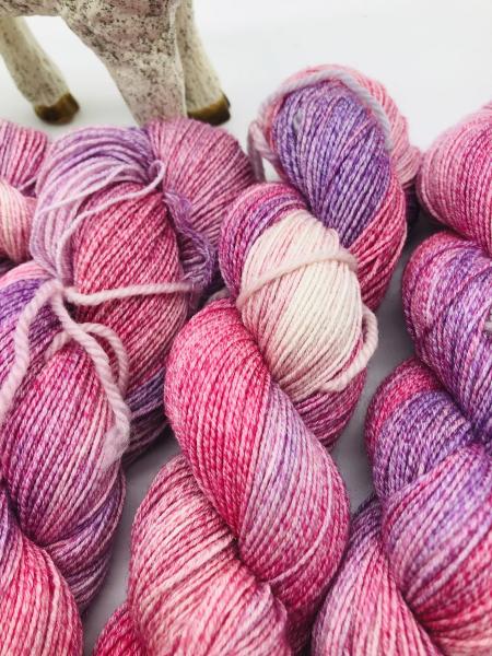 Merino-Cotton-Silk handgefärbt