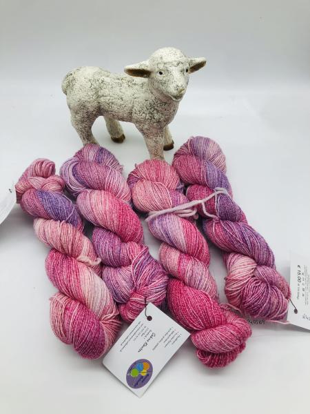 Merino-Cotton-Silk handgefärbt