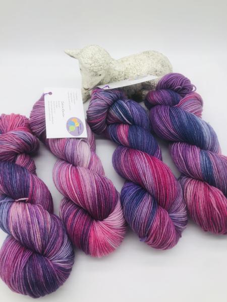 Merino-Tencel handgefärbt