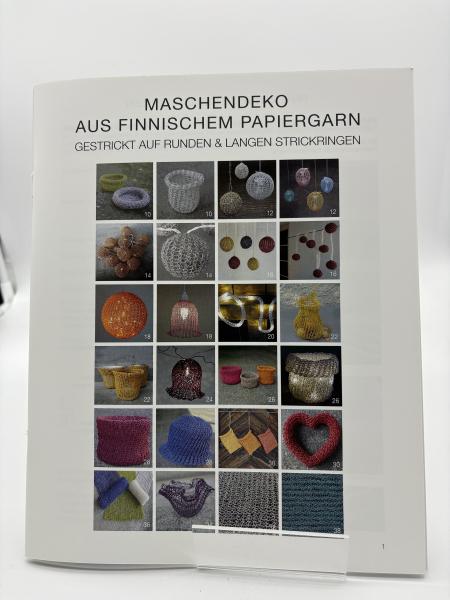 Maschendeko aus finnischem Papiergarn