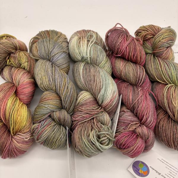 Merino-Tencel handgefärbt