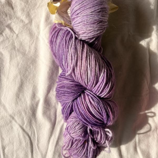 Sockenwolle handgefärbt