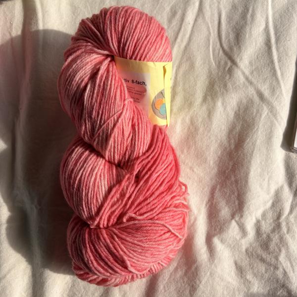 Sockenwolle handgefärbt