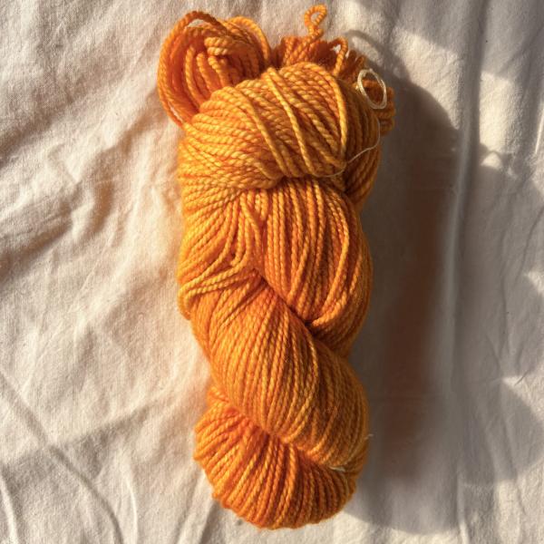 Merino 100 g handgefärbt - gelb