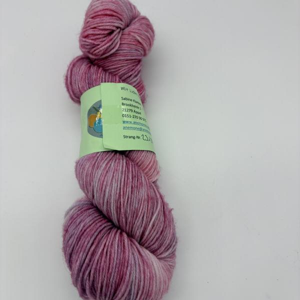 Sockenwolle Merino hightwist handgefärbt