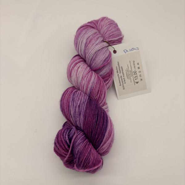Sockenwolle Merino hightwist handgefärbt