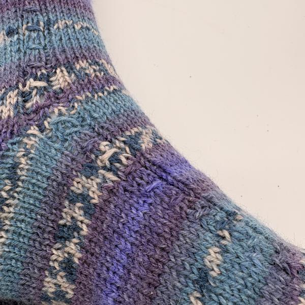 handgestrickte Socken