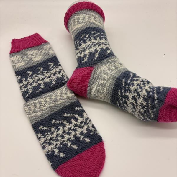 handgestrickte Socken