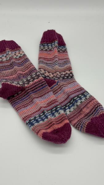 handgestrickte Socken